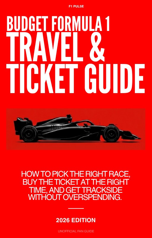 Budget F1 Travel & Ticket Guide cover